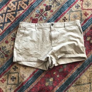 Khaki shorts Size 16 A New Day brand